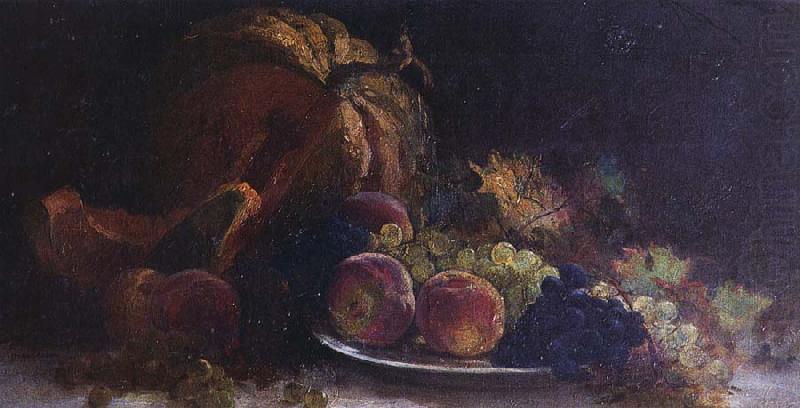 Nicolae Grigorescu Still Life with Fruit oil painting picture